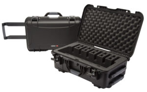 Nanuk 9356UP1 6 Pistol Case with Foam Padding