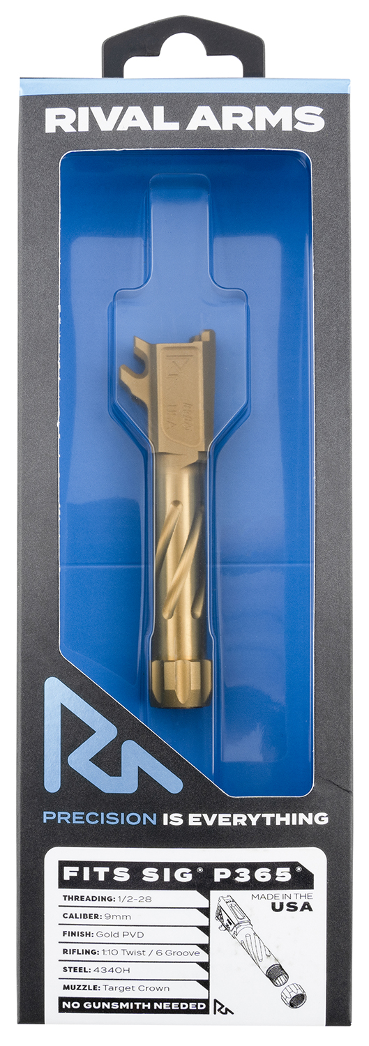 Rival Arms Gold Threaded Barrel for SIG P365