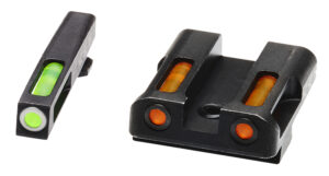 HiViz LiteWave H3 Glock Sight Set - Tritium & Fiber Optic