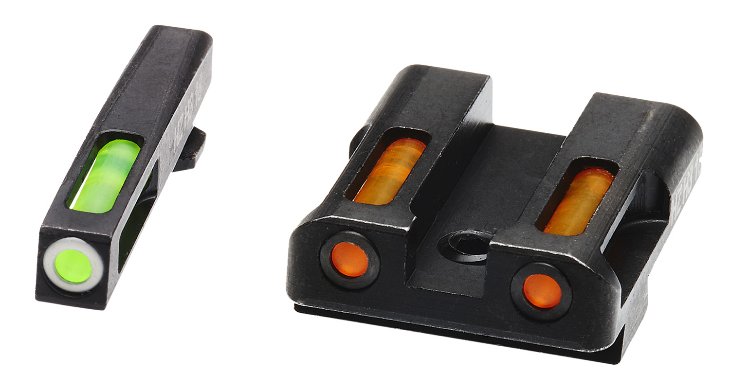 HiViz LiteWave H3 Glock Sight Set - Tritium & Fiber Optic