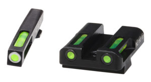 HIVIZ LiteWave H3 Tritium Sights for Glock .45 ACP 10mm