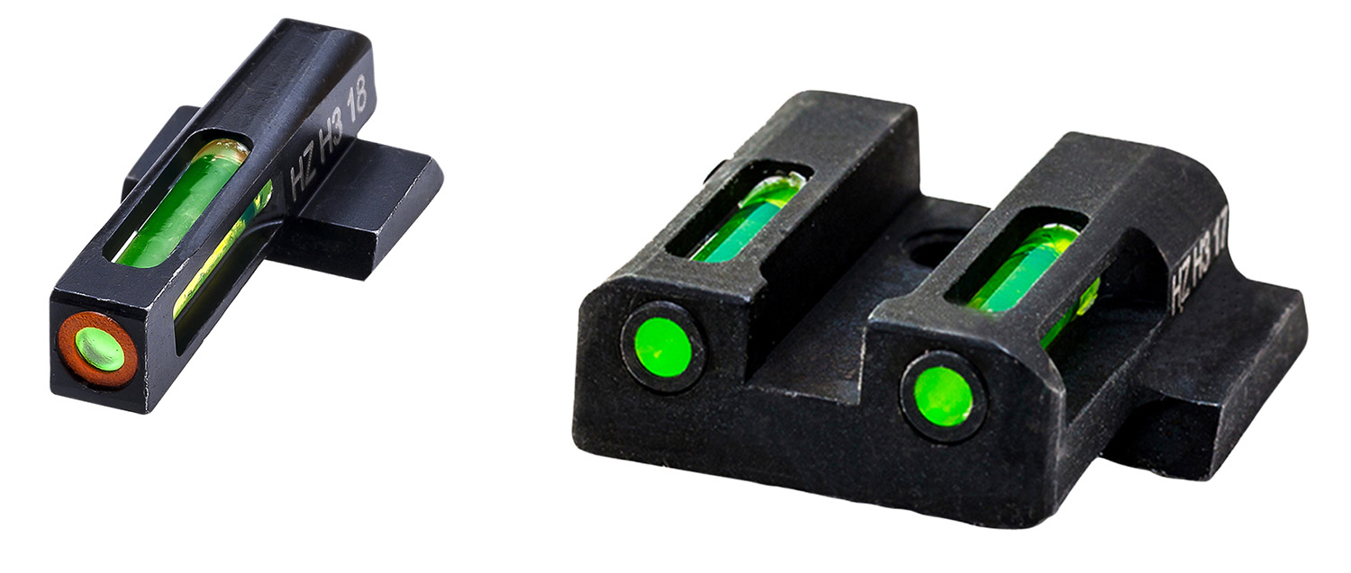 HiViz LiteWave H3 Tritium Sight Set for S&W Shield