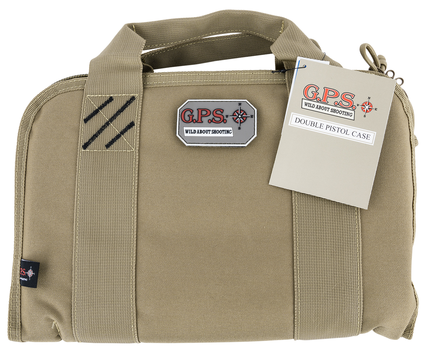 GPS Bags 1308PCT Double Pistol Case with Visual ID