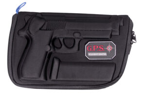 GPS Bags 909PC Custom Molded Pistol Case with Lockable Zippers
