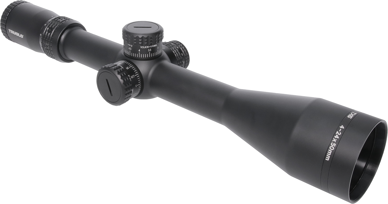 TRUGLO TX6 4-24x50mm FFP Illuminated Rifle Scope
