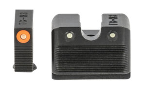 Truglo Tritium Pro Glock Sight Set - Green & Orange