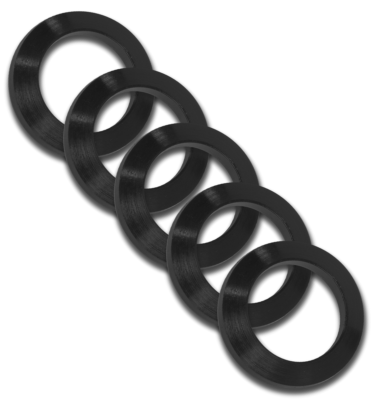 GrovTec .223 Cal Crush Washer Pack - Black Nitride Steel