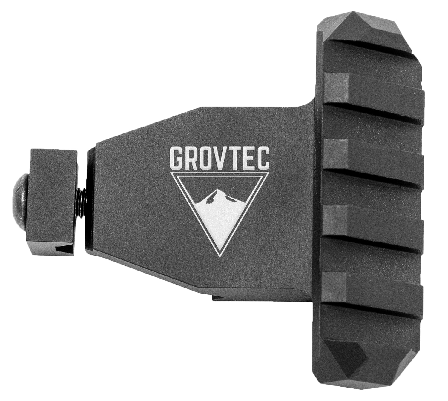 GrovTec GTSW321 Angled Picatinny Rail - Black Anodized