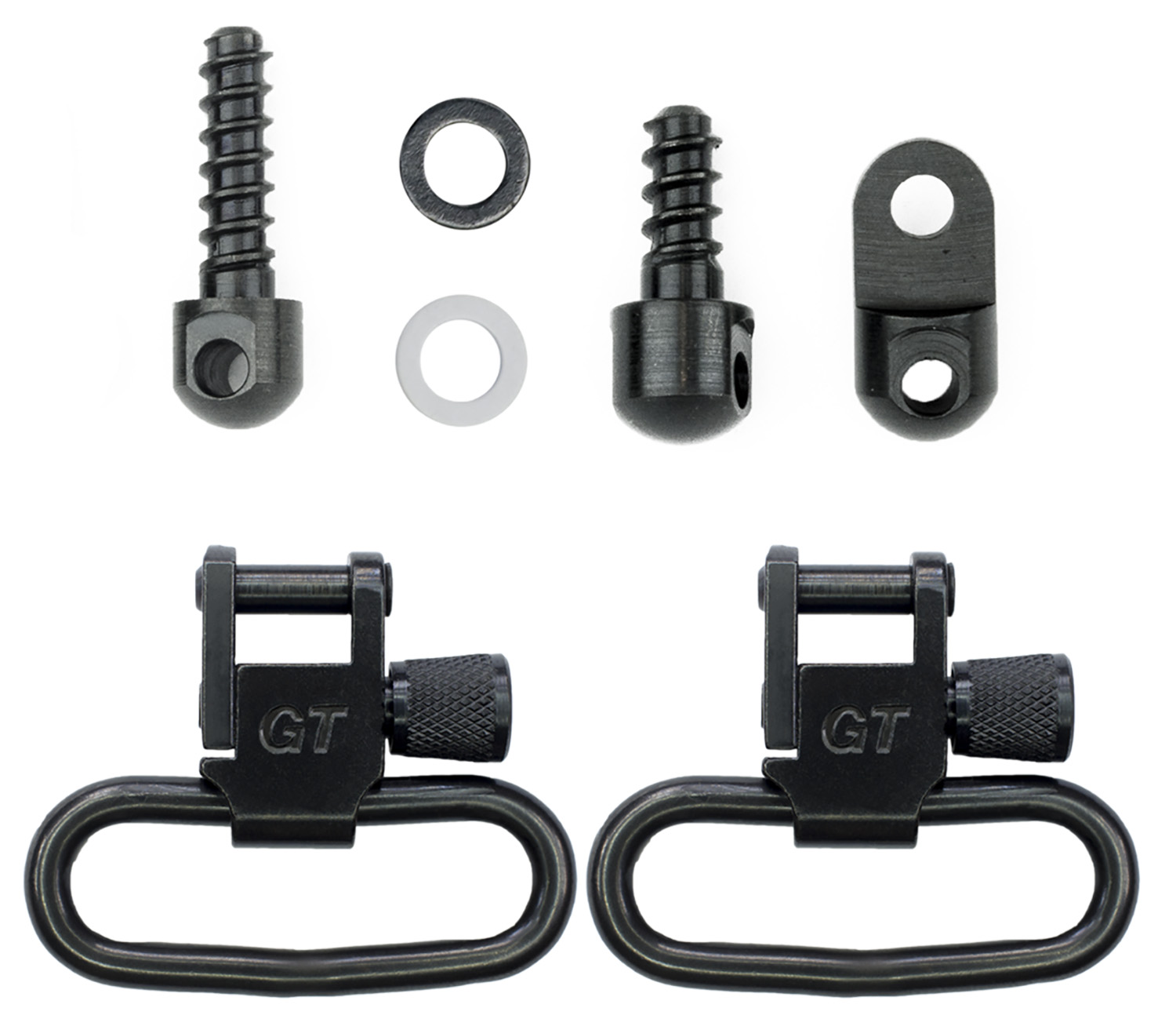 GrovTec GTSW313 Ruger 10/22 Swivel Set 1.25" Black