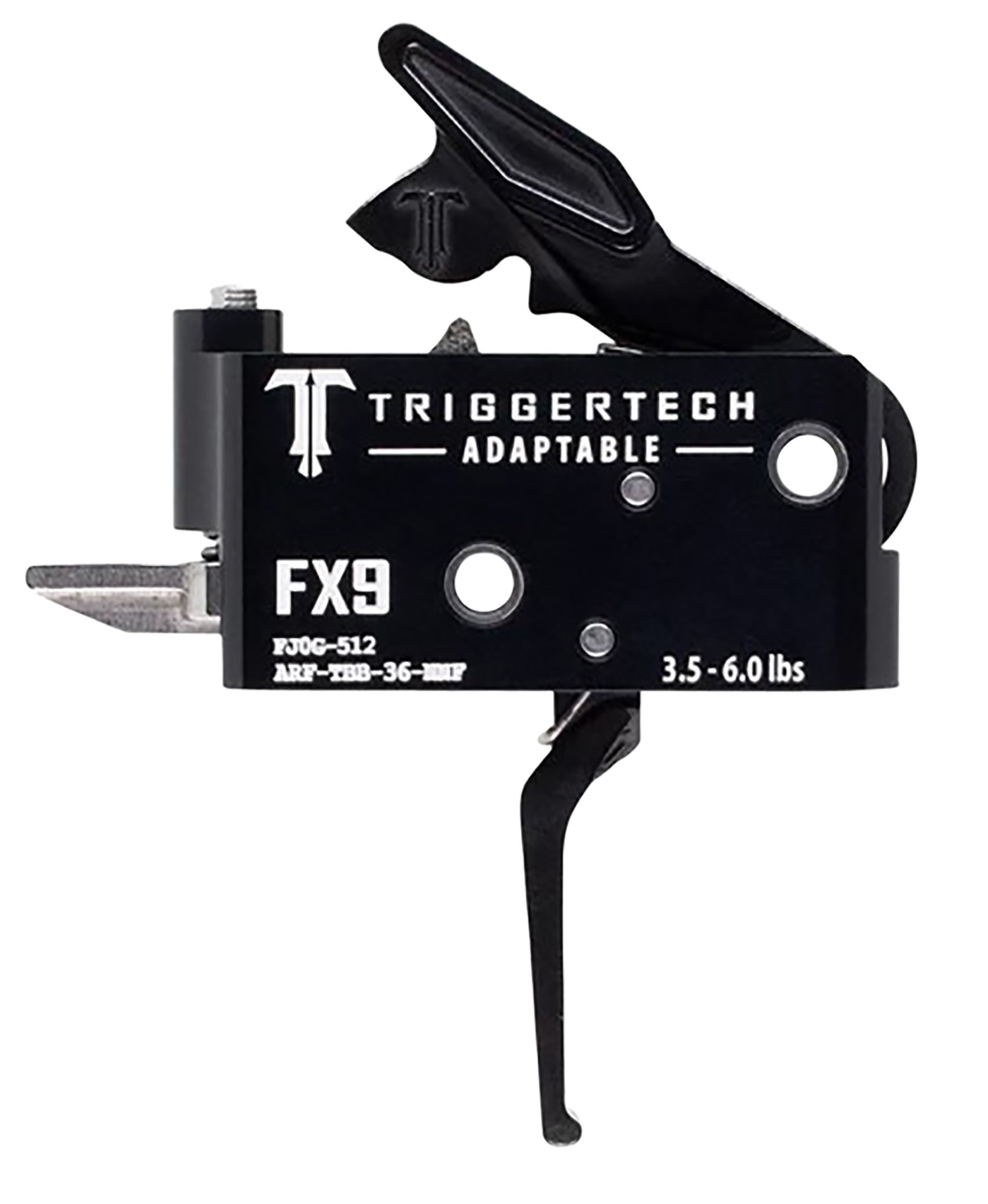 TriggerTech ARFTBB36NNF Two-Stage Flat Trigger for FN FX9