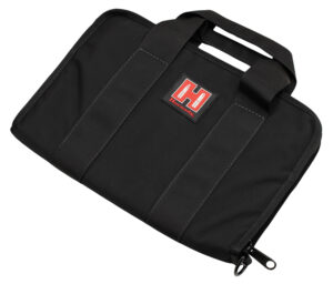 Hornady 99117 Soft Pistol Case Black/Red Cordura
