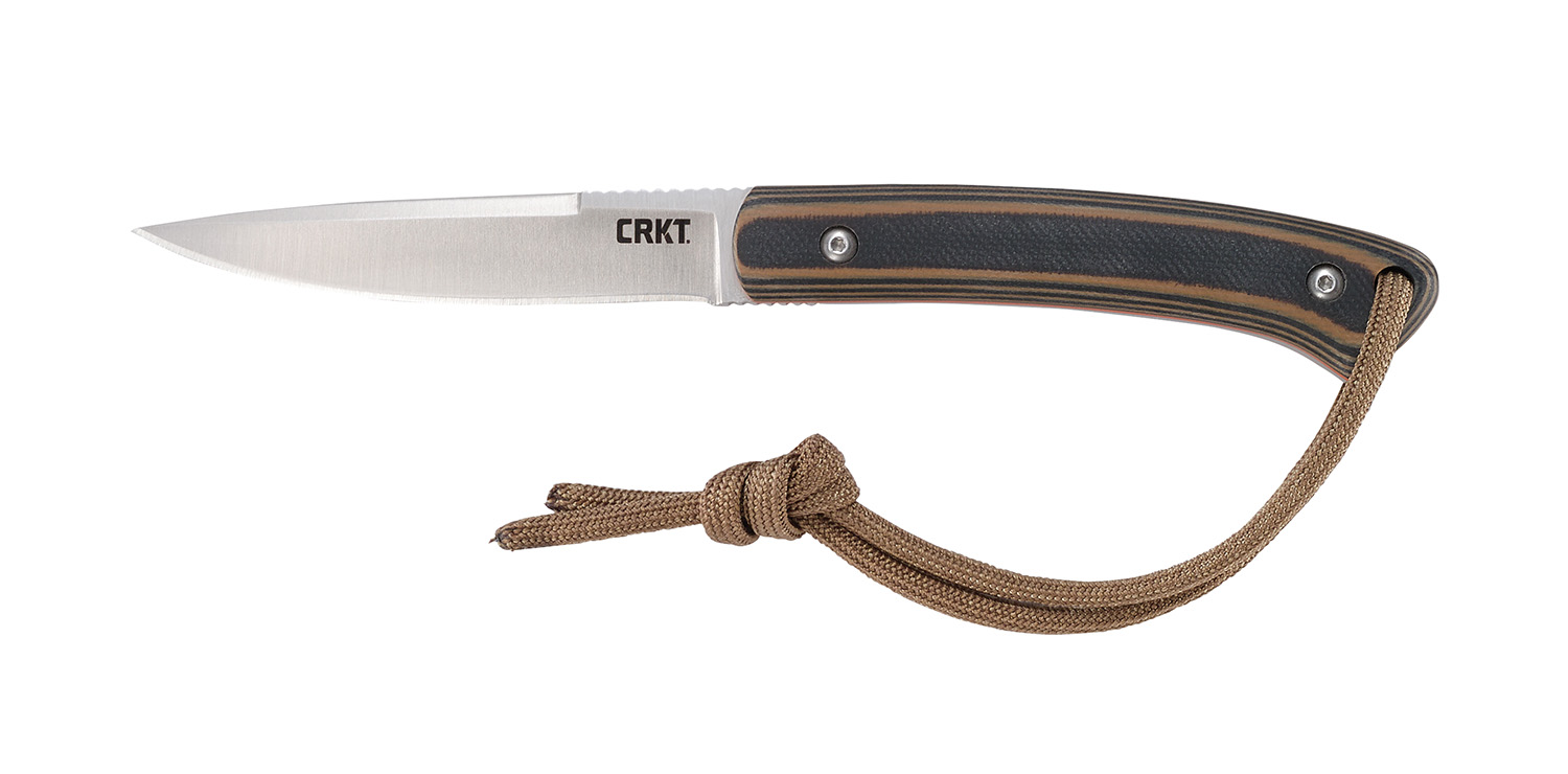 CRKT Biwa 3" Fixed Blade Knife - Lightweight Outdoor Essential