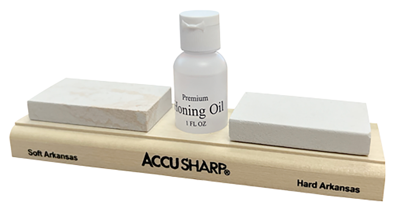 AccuSharp 023C Whetstone Combo Kit with Arkansas Stones