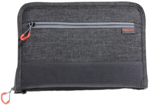Allen 7757 Auto-Fit Deluxe Handgun Case - Gray/Red