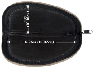 Allen 728 Pistol Case 8" Green Earth Tone Handgun Holder