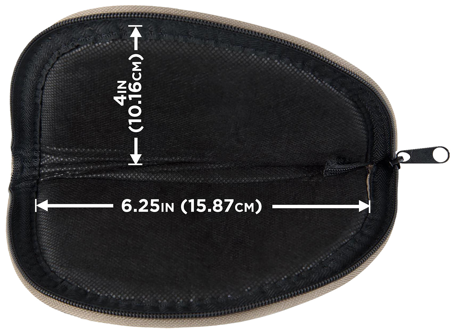 Allen 726 Earth Tone Pistol Case 6"