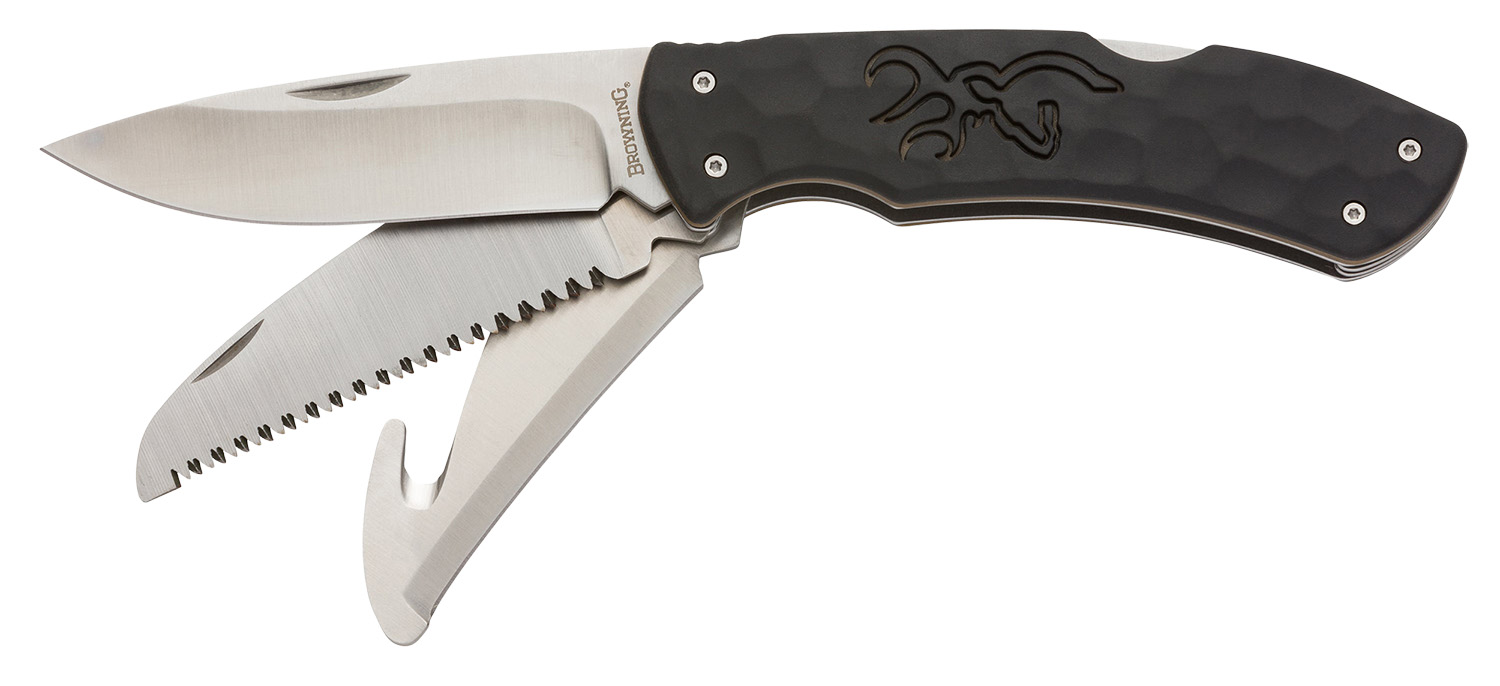 Browning Primal Kodiak Folding Hunting Knife - 3.75" Blade