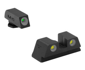 Meprolight Night Sight Set for Glock 42/43 - Green/Yellow
