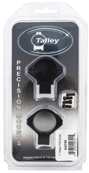 Talley 1" Low Scope Ring/Base Combo for Tikka T1X