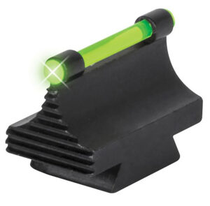 TruGlo 3/8" Dovetail Rifle Front Sight Green Fiber Optic