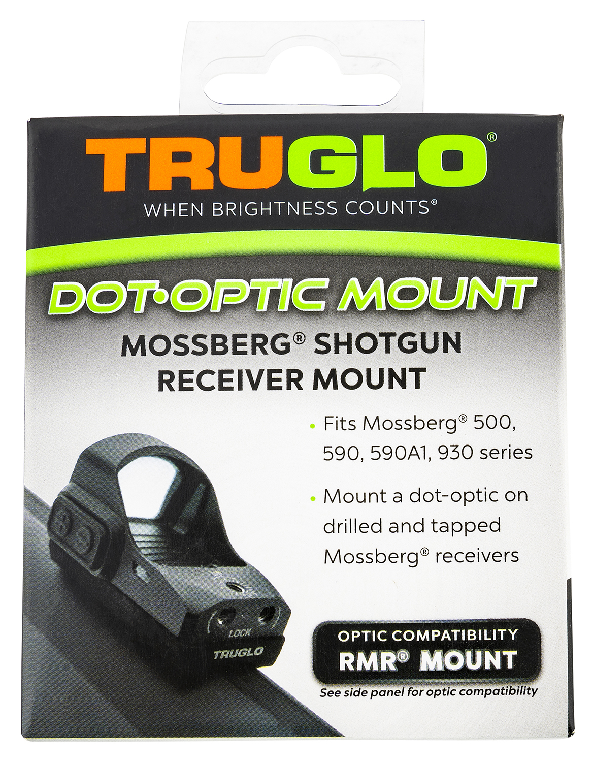 Truglo 1-Piece Shotgun Receiver Red Dot Mount