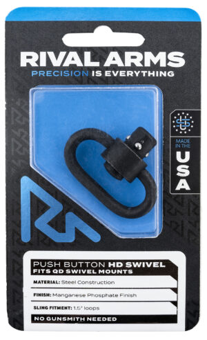 Rival Arms HD Swivel Black Steel 1.25" Loop