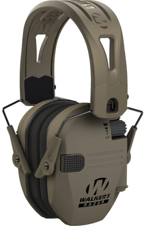 Walker's Razor Tacti-Grip 23 dB Earmuff - Flat Dark Earth