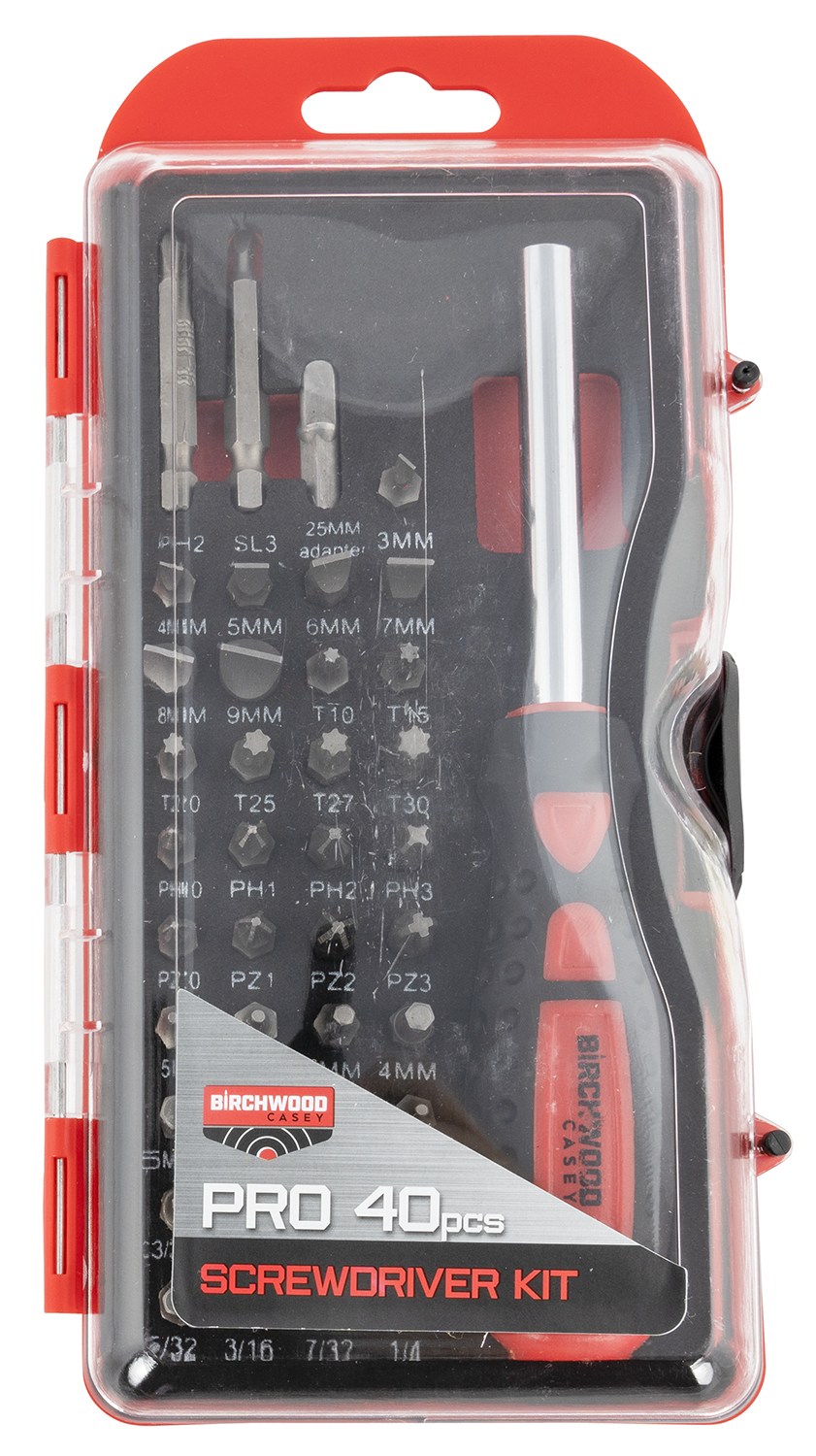 Birchwood Casey Pro 40-Piece Gunsmith Screwdriver Set