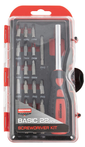 Birchwood Casey 22-Piece Screwdriver Kit for Gunsmithing