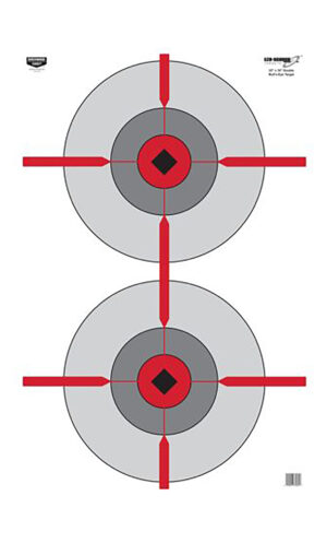 Birchwood Casey 37031 EZE-Scorer  Bullseye Paper Target 23" x 35" 100 Per Pkg