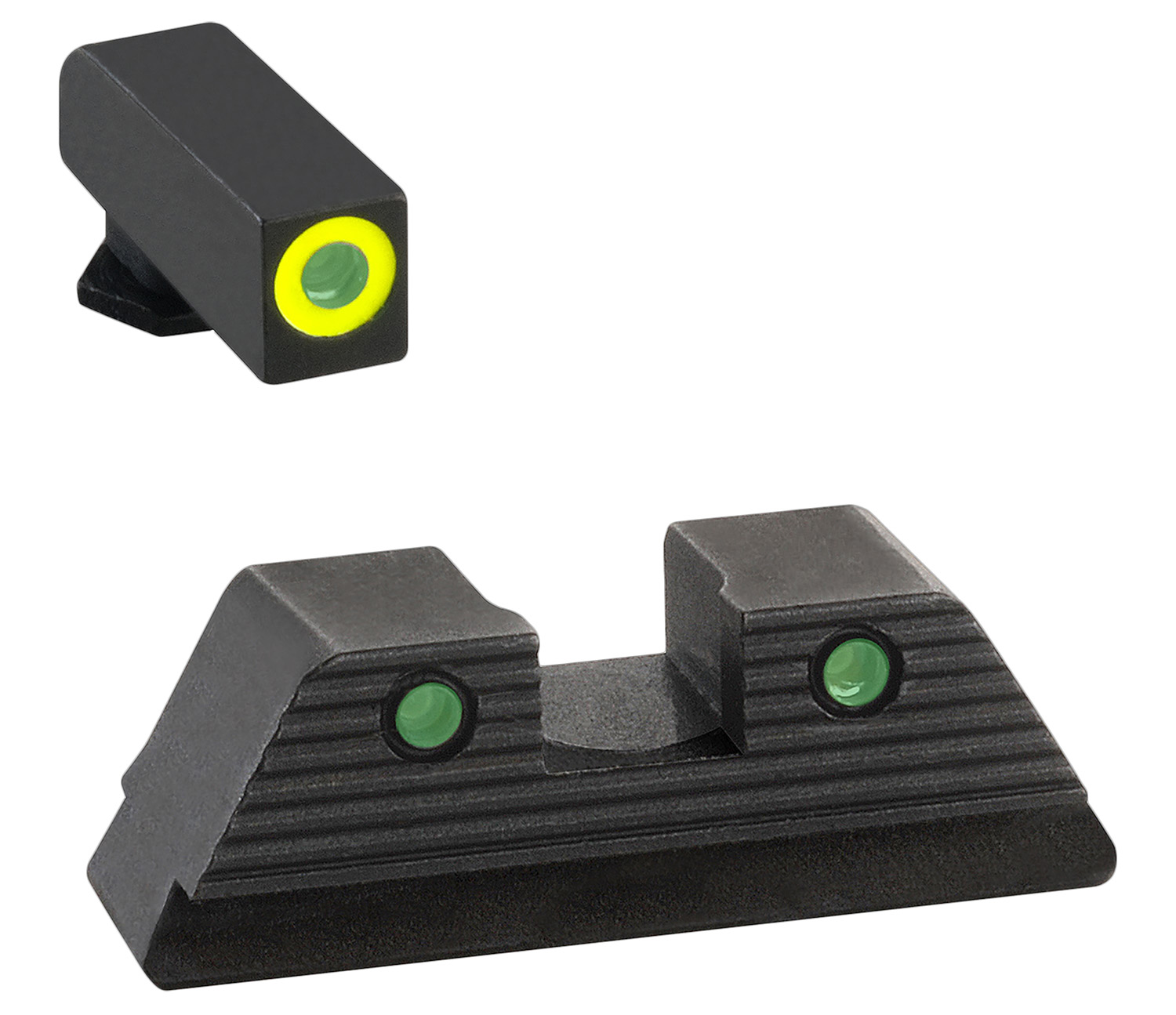 AmeriGlo GL819 Trooper Night Sight Set for Glock