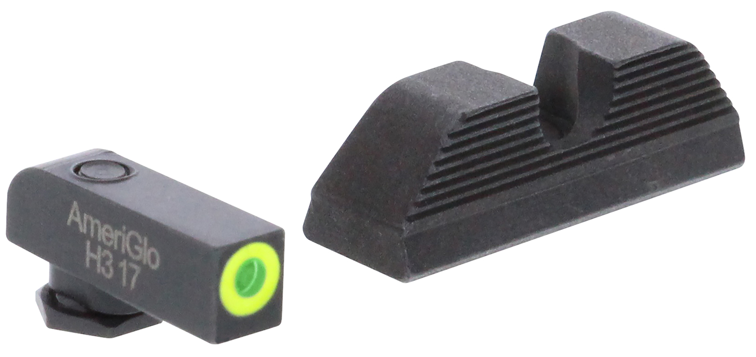 AmeriGlo GL354 Protector Glock Sight Set - Tritium