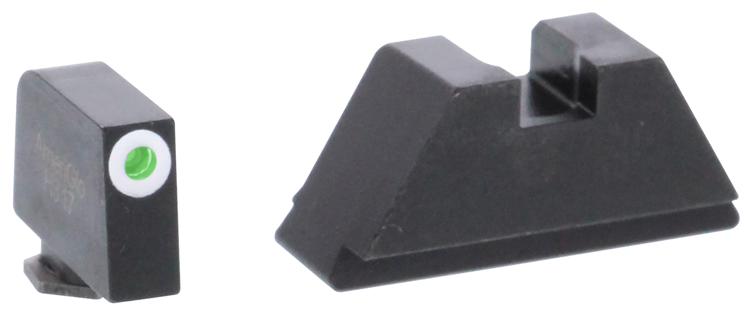 AmeriGlo GL411 Optic Compatible Sight Set for Glock