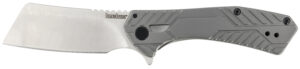 Kershaw Static 3445 Folding Cleaver Knife 2.90" Satin Blade