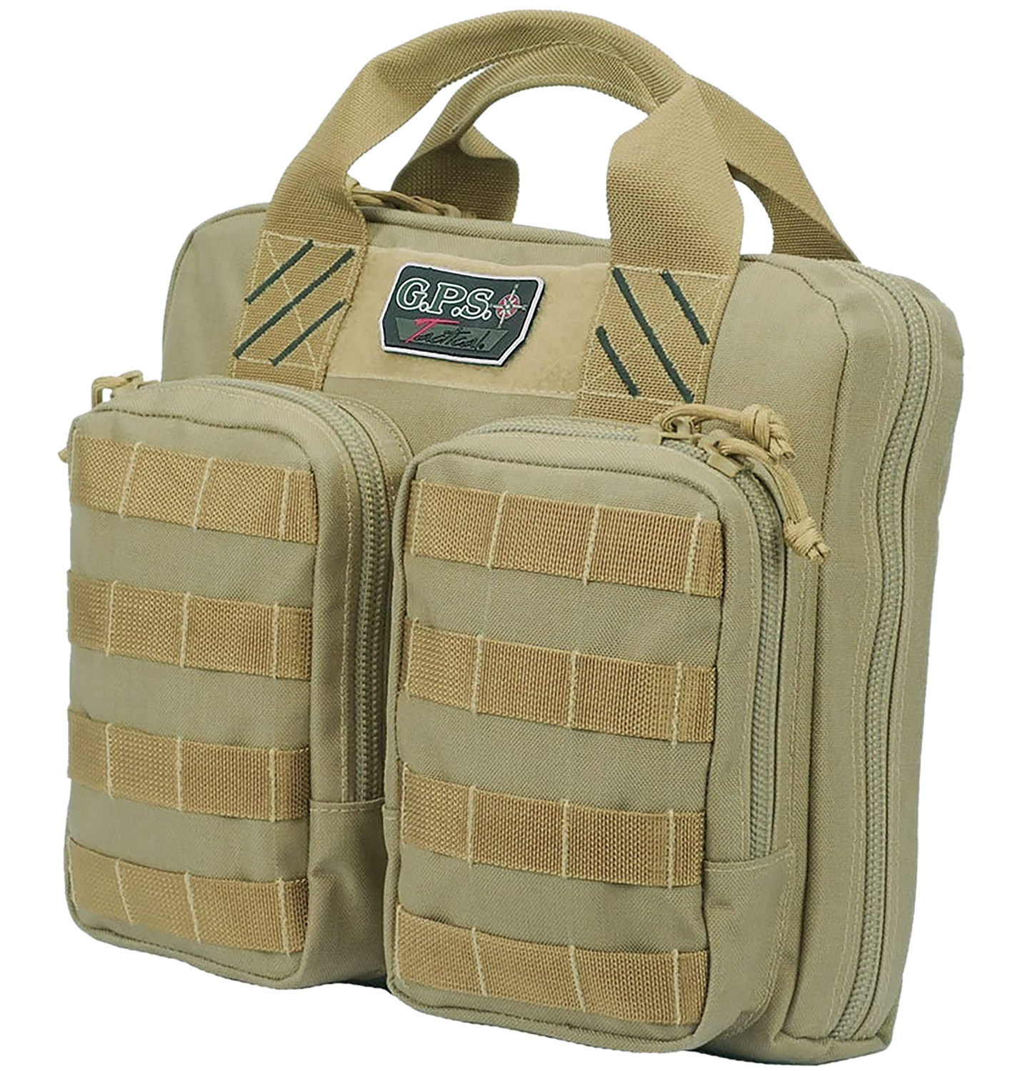 GPS Bags T1411PCT Tactical Double Pistol Case