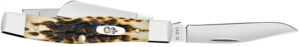 Case Medium Stockman Folding Knife with Amber Bone Handle