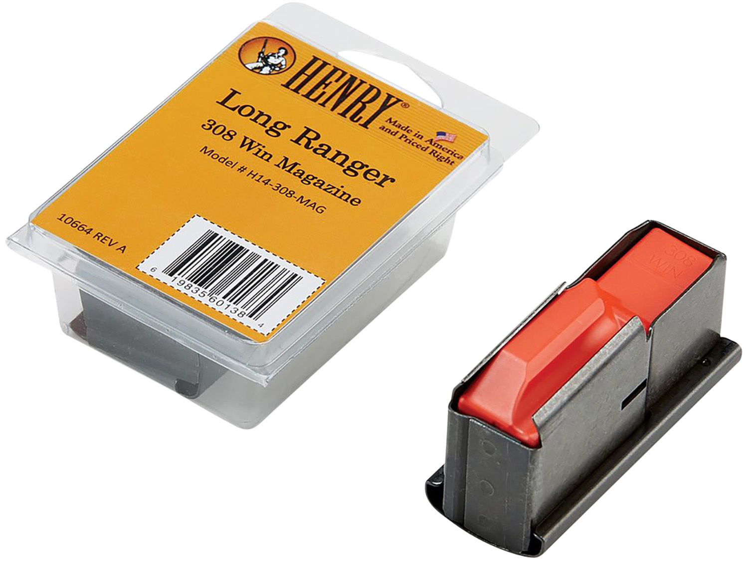 Henry Long Ranger .308 Win Magazine 4rd Blued