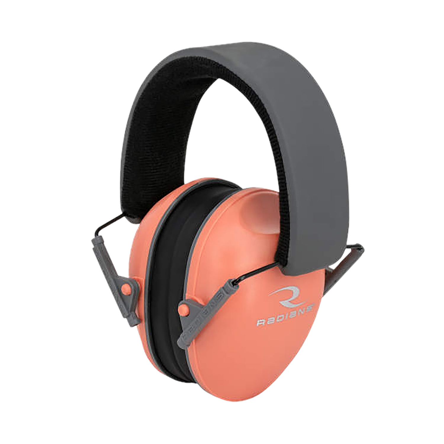 Radians LS0830CS Lowset Passive Ear Muffs 21 dB Coral/Black