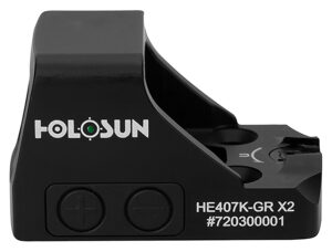Holosun HE407KGRX2 6 MOA Green Dot Reflex Sight