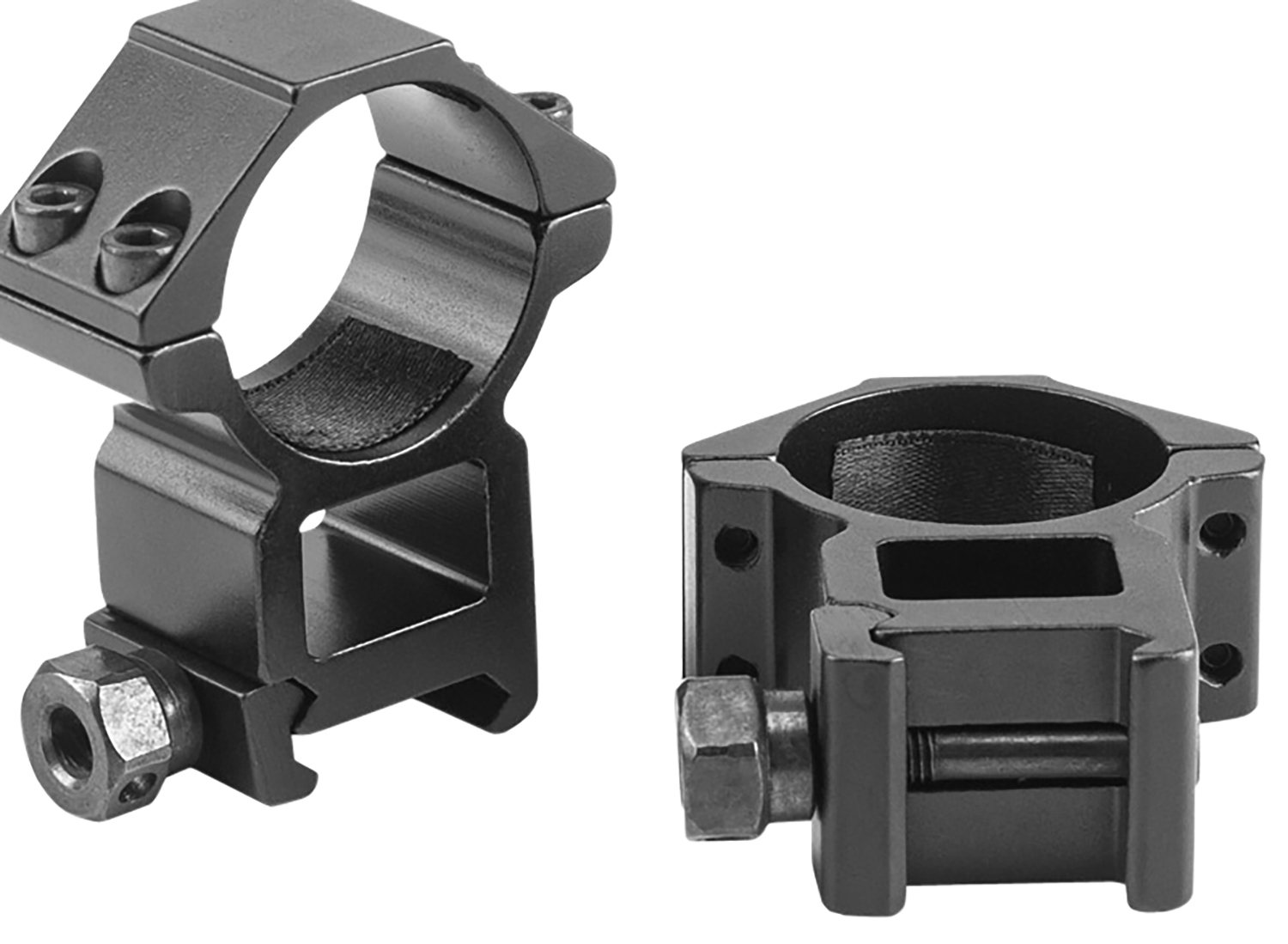 Riton Optics X1H 1" High Scope Rings Matte Black