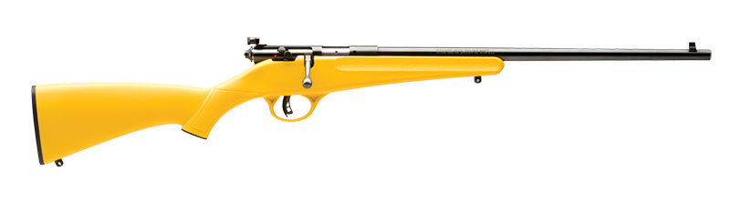 Savage Rascal .22 LR Bolt Action Rifle - Yellow