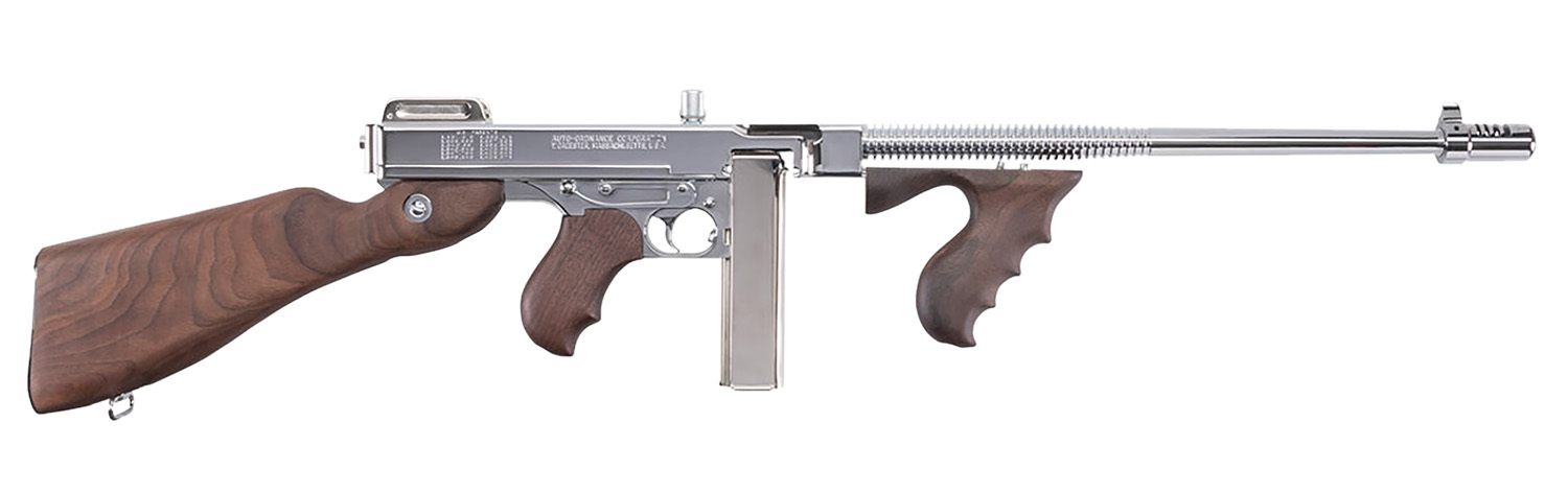Thompson 1927A-1 Deluxe Carbine .45 ACP, Chrome Finish