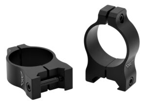 Warne Vapor Matte Black 30mm Medium Scope Rings