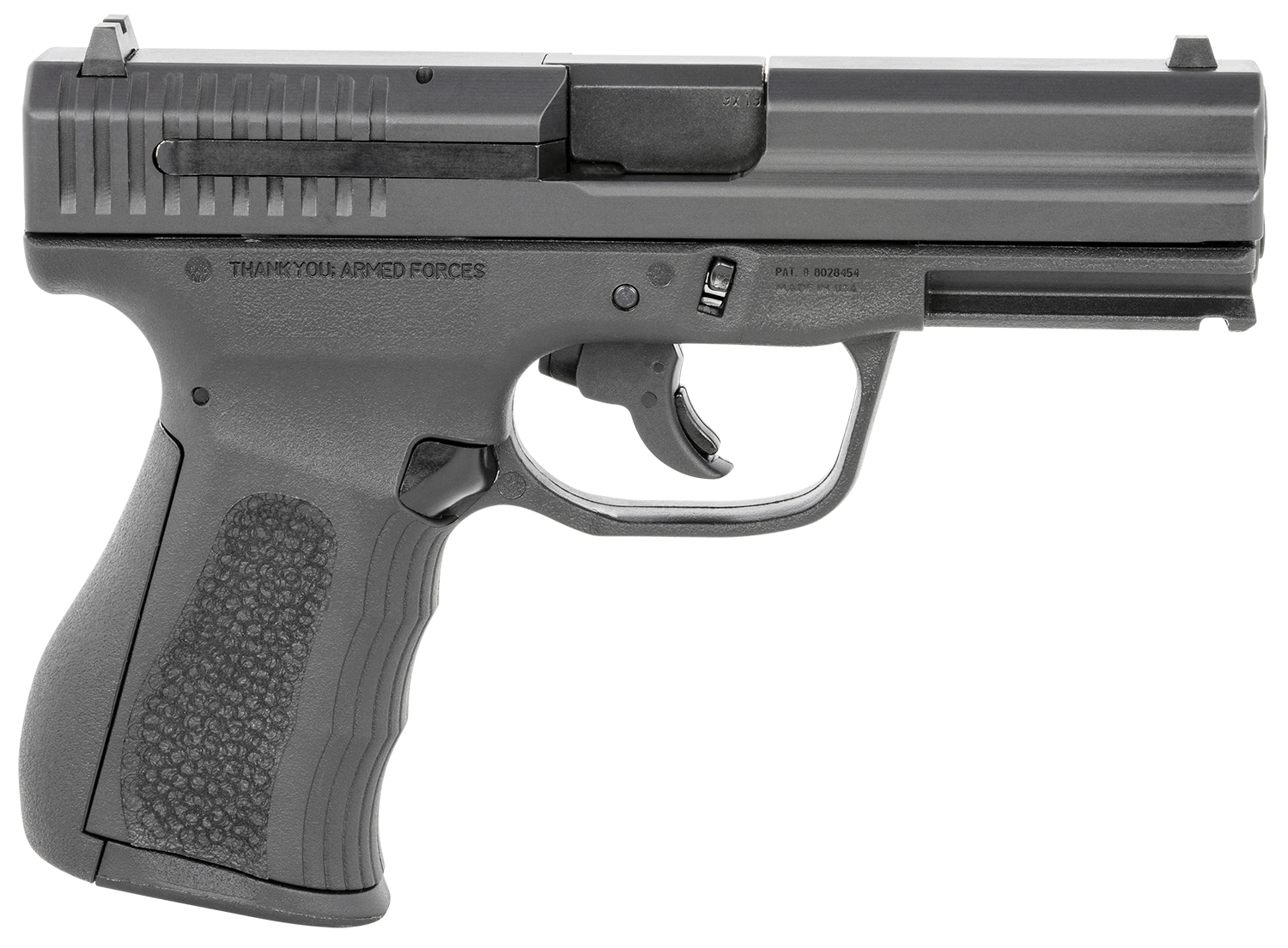 FMK 9C1 G2 CA/MA Compliant 9mm Pistol with Rail