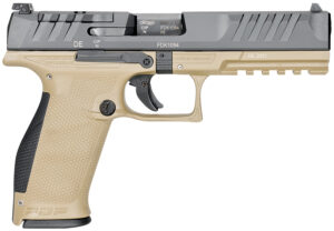 Walther PDP OR 9mm 5" Tan Polymer Frame Pistol