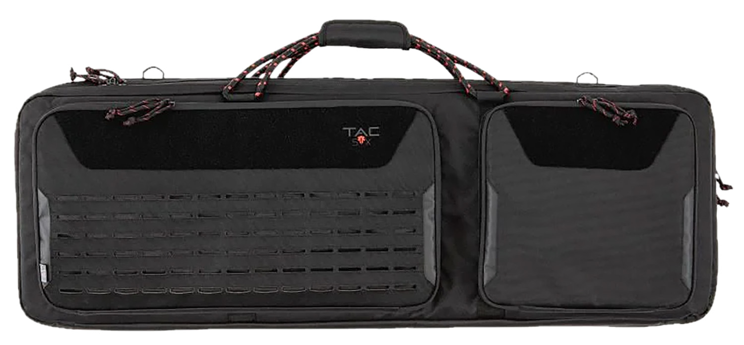 Tac Six 10838 Tactical Case for 2 Rifles - Black