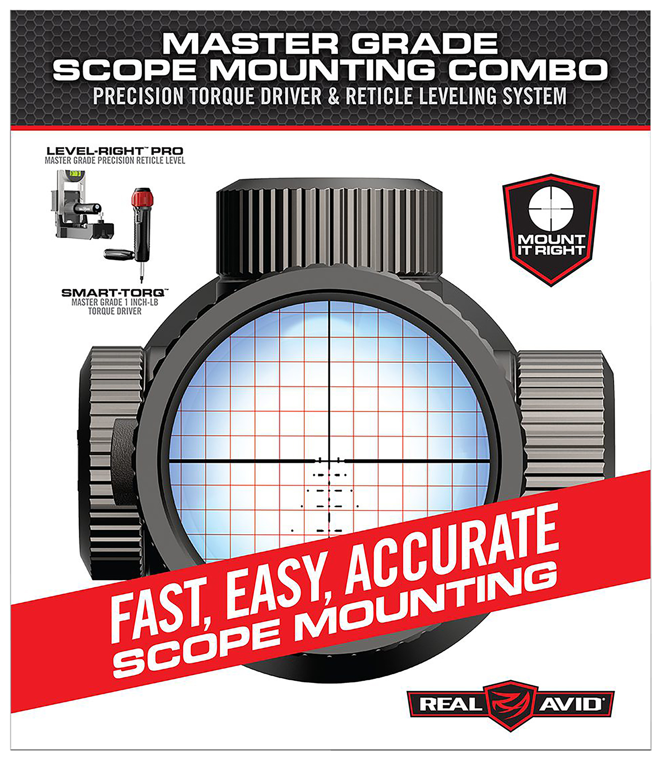 Real Avid Master Grade Scope Mounting Combo