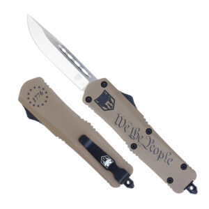 CobraTec FS-3 We The People 3" OTF Knife, D2 Steel