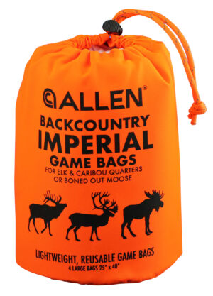 Allen BackCountry Elk Game Bag Set - 4 Pack, Orange