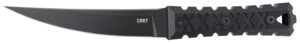 CRKT HZ6 Fixed Blade Knife 6.5" SK-5 Steel with Sheath